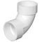Charlotte Pipe And Foundry Charlotte Pipe Schedule 40 2 in. Hub X 2 in. D Hub PVC Elbow 1 pk PVC003001000 - alternate 1